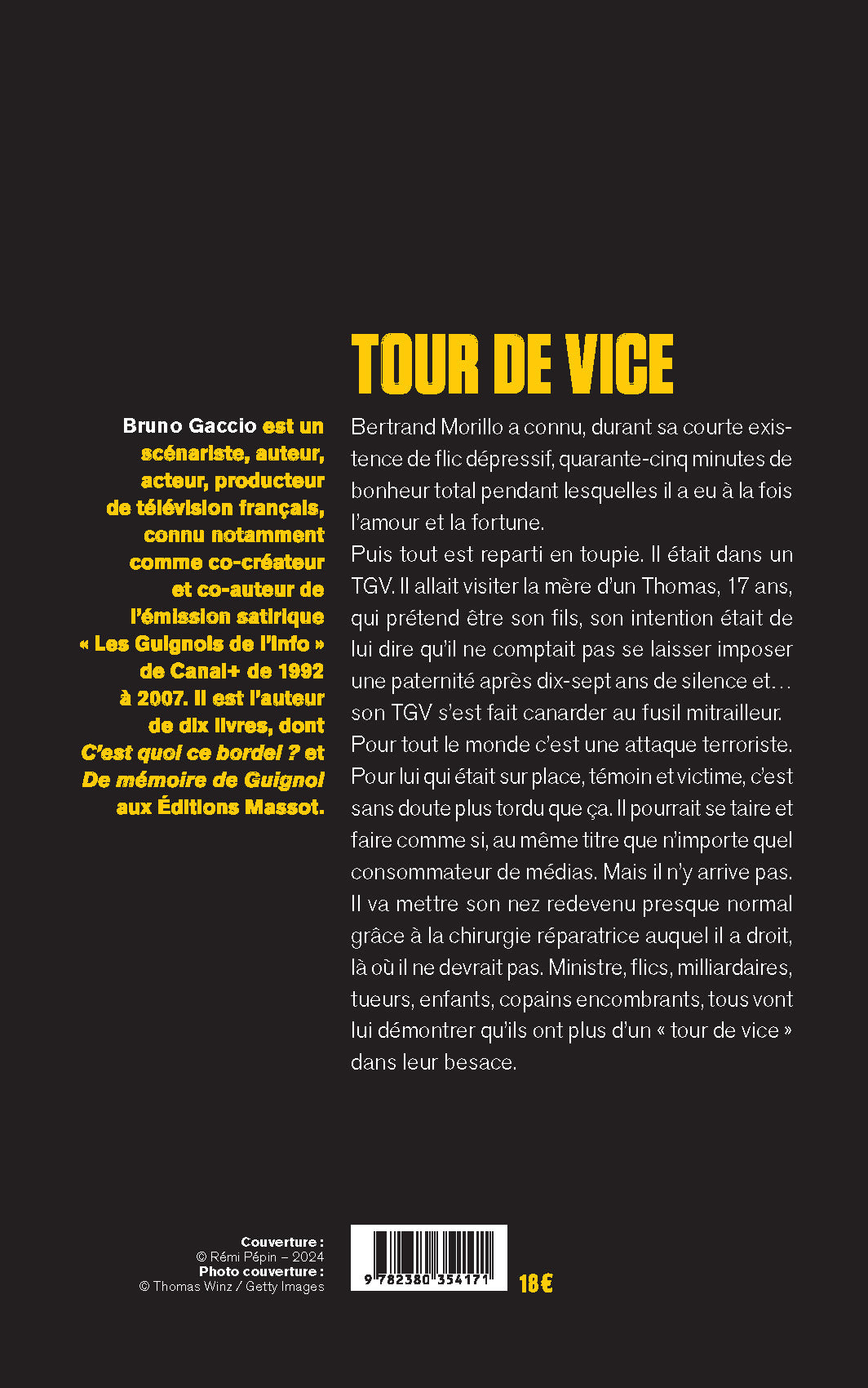 Tour de vice - Les enquêtes de Bertrand Morillo - Volume 2 -